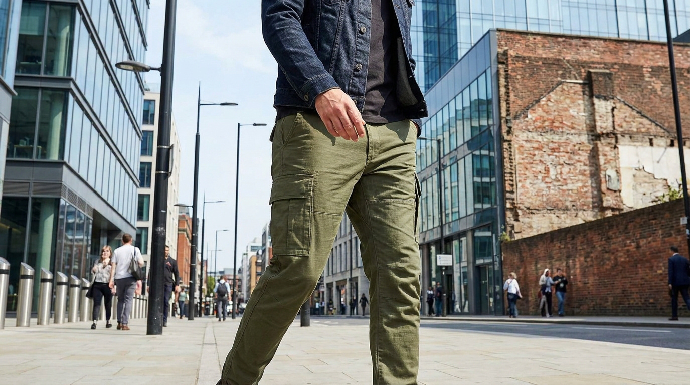 Pantalón cargo hombre: guía de estilo y cortes 2026